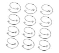 DECOMELODY 12 Piezas De Hebillas para Servilletas Decoración Anillos para Servilletas Servilleteros para Mesa De Comedor Anillos Dorados Servilleteros para Mesa