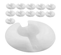 DECOMELODY 12 Piezas Tope de Cuentas para Cortinas Sujetadores de Cadena Plástica para Persianas Verticales Accesorios para Ventanas Ajuste Preciso y Duradero Kit para Control de Luz y