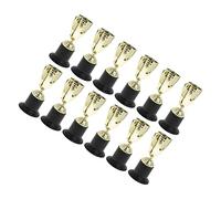DECOMELODY 12piezas Pequeños De Plástico para Niño Niña Adornos De Fiesta y Competencias Copa De Participación con Acabado para Celebraciones Infantiles