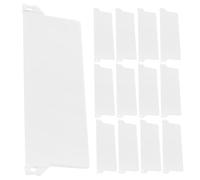 DECOMELODY 14 Piezas De Accesorios Para Cortinas Placa Base Fijaciones Inferiores Para Persianas Componentes Para Persianas Verticales Pesos Para Lamas Cortinas Piezas De Repuesto Para