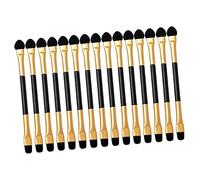 DECOMELODY 15 piezas Aplicadores de Maquillaje para Ojos Brochas Doble Cabeza para Sombra de Ojos para y