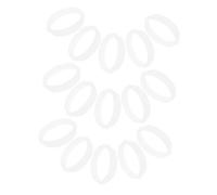 DECOMELODY 15 Piezas De Accesorios para Túneles De Hámster Conectores para Jaulas De Hámster Tubos Rectos para Hámster Anillos De Conexión para Túneles De Plástico