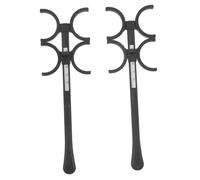 DECOMELODY 2 piezas Accesorios de Gafas Plásticos Unidades Flipper Óptico Ajustable Práctico para Optometría Examen Visión Ambliopía Cerca