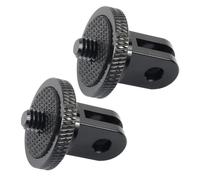 DECOMELODY 2 Piezas Adaptador de Trípode de Pulg para Cámara y Cámara de Acción Resistente y Ligero para Montaje Seguro Viaje y Accesorios Estándar