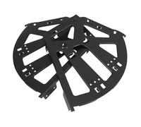 DECOMELODY 2 Piezas Bisagras Ocultas para Zapatero de Hardware Metálico Resistente con Acabado Elegante Diseño Abatible para Fácil Acceso Soporte Duradero para Multilayer Hogares y Oficinas