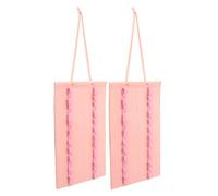 DECOMELODY 2 Piezas Bolsa Organizadora Plegable para Bastones de Soporte de Fieltro Ligero para Exhibir Cinturones de Karate y Taekwondo Bolsa Portátil para Almacenamiento y Transporte