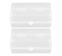 DECOMELODY 2 Piezas Caja Estanca para Enchufes de Exterior Protector para Cables y Conexiones Cubierta Transparente Resistente la Intemperie para Jardín Caja de Seguridad para Cables de