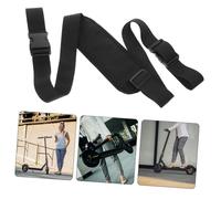 DECOMELODY 2 Piezas Correa Ajustable para Patinete y Bicicleta Correa para Transporte con Hebillas Resistentes y Ganchos de Seguridad Material Duradero Antideslizante