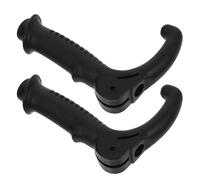 DECOMELODY 2 Piezas Mango para Bastón de Senderismo Ergonómico y Ligero Diseño T para Agarre Cómodo y Adaptable para Palos de Trekking y Bastones de Andar