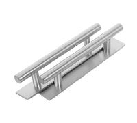 DECOMELODY 2 Piezas Manijas Adhesivas para Muebles de Cocina Tiradores Inoxidable Auto Adhesivos sin Taladro Asa para Armarios Fácil Instalación Duraderas y Resistentes al Desgaste