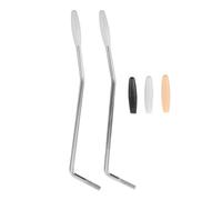 DECOMELODY 2 piezas Metal Tremolo Arm para Guitarra Eléctrica Rosca y Incluye Tapones de Colores Repuesto Duradero para Mejoras Estéticas