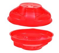 DECOMELODY 2 Piezas Protector para Detector de Humo Antipolvo Plástico Fácil Instalación para Cocina Hogar