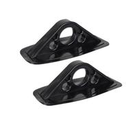 DECOMELODY 2 Piezas Soporte para Remo PVC Resistente Doble para Kayak y Botes Inflables Base Fija para Toldo y Sombra Solar Accesorio Negro para y Lancha Rápida