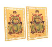 DECOMELODY 2 Piezas Tarjetas Amuleto Tai Sui Chinas Protección Suerte Wallet Amulet para Bolsillos y Bolsas Año Dragón Material Resistente