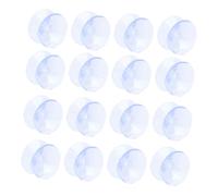 DECOMELODY 20 Piezas Suction Cups Double-Sided Anti-Slip Pads For Glass Table Tops Transparent PVC Suction Pads Diameter Secure Hold Bumpers For Furniture