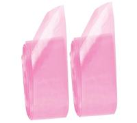 DECOMELODY 200 Bolsas de Tatuajes Desechables de Pvc Color Rosa para Bolígrafos, Protección contra Contaminación Cruzada y Uso Profesional en Kits de Tatuaje