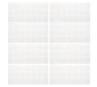 DECOMELODY 200 Piezas Almohadillas Adhesivas Redondas Doble Cara para Montaje de Cámara de Coche Resistente Silicona Pegamento para Parabrisas Decoración Manualidades Fiestas