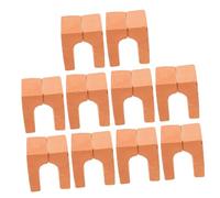 DECOMELODY 20piezas Mini De Construcción para Casa De Bloques De Simulación para y De Hadas Accesorios De Edificación Reutilizables y Adhesivos