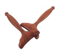 DECOMELODY 2piezas Espátula Raspadora De Sándalo Forma De Abanico Tablero Gua Sha Para Masaje Facial Herramienta De Masaje Raspado De Madera Para Salones De y Cuidado