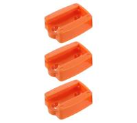 DECOMELODY 3 Piezas 3 Piezas Repuesto para Exprimidor de Naranjas Soporte Plástico Naranja, Accesorio Compatible Máquina Exprimidora Eléctrica para Cocina Doméstica y Comercial