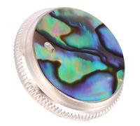 DECOMELODY 3 piezas Botones de Pistón para Trompeta con Cierre Presión Accesorios Musicales de Cobre con Piedra Abulón Recambio Duradero para Instrumentos de Viento Color Color Aleatorio