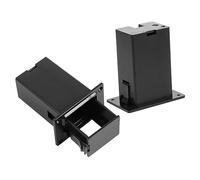 DECOMELODY 3 piezas Caja Soporte para Batería de Guitarra Plástico Duradero Recambio para Pickup Resistente y Ligera para Reemplazo Práctico