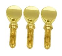 DECOMELODY 3 piezas Tornillos de Cuello para Saxofón Dorados Metal Profesional Accesorios Resistentes y Ajustables para Saxo Soprano y Tenor
