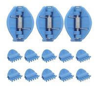DECOMELODY 30 Piezas Pinzas para Cabello Diseño de Alas Pinzas para Secar y Seccionar el Cabello Herramientas para Teñir y Peluquear para Estilistas para Levantar las Raíces Salón