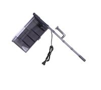 DECOMELODY 4.8w Filtro De Acuario Suspendido Bomba De Diseño De Cascada Montaje Pared Filtración Biológica Física para Agua Dulce Salada XP