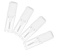 DECOMELODY 4 Piezas Gel Transparente Fijador de Cejas Fijación Duradera Ligera y Cómoda Resistente la Humedad para Maquillaje Profesional y Uso Diario