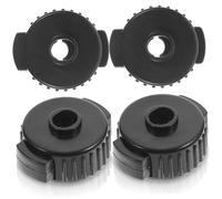 DECOMELODY 4 piezas Tuercas de Platillo de Plástico con Liberación Rápida para Batería Accesorios de Percusión con Fijación Segura para Soportes de Platillos