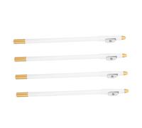 DECOMELODY 4piezas Delineador De Ojos y Lápiz De Cejas Para Rellenar Barba Trazar Línea De Cabello y Maquillar Cejas Con Sacapuntas Incorporado