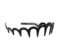 DECOMELODY 4Piezas Diadema de Plástico Unisex Aros Antideslizantes para Cabello Accesorios Elegantes y Prácticos para Mujeres y Hombres para Ejercicio y Cuidado Personal