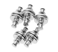 DECOMELODY 5 Pares Hebillas Magnéticas para Cortinas Sin Taladro Sujetador Decorativo Botones Imantados Abrazaderas Prácticas para Salón Dormitorio y Oficina