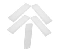 DECOMELODY 5 piezas Caja Organizadora Compacta para Raspadores de Lengua Estuche Portátil Seguro y Fácil de Limpiar para Viaje y Almacenamiento