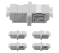 DECOMELODY 5piezas Conectores De Óptica Acoplador De LC Adaptador De Óptica para Redes