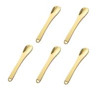 DECOMELODY 5piezas Cucharas De Maquillaje Portátiles De Espátulas Para Crema De Ojos y Masaje Herramientas Prácticas Para Mezclar y Aplicar Cosméticos