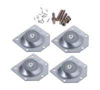 DECOMELODY 6 Piezas Juntas para Patas De Mesa De Hierro Biselado Conector Práctico Fijadores para Muebles Montaje Duradero Uso En Mesa Silla Mesita De Noche