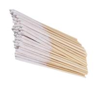DECOMELODY 60 Hisopos de Algodón para Maquillaje y Limpieza Material de Algodón y Bambú, sin Pelusas y Tacto Cómodo, Accesorios Ideales para Uso Diario