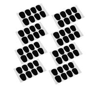 DECOMELODY 64 piezas Almohadillas Adhesivas para Boquilla de Saxofón y Clarinete Cojines Protectores para Dientes Accesorios para Saxo y Tenor Parches Antivibración para Músicos