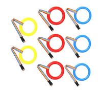 DECOMELODY 8 piezas Cuerda de Seguridad para Asas Correa Antipérdida para Preescolar y Jardín Infantil Cuerda para Paseo Organizada y Segura Diseño Ergonómico para Evitar Color Aleatorio