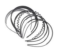 DECOMELODY 8piezas Diademas De Plástico Antideslizantes Para Hombre y Mujer Accesorios De Moda Para Correr Yoga y Maquillaje Estilos Para Uso Diario