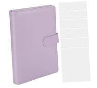 DECOMELODY Álbum para Tarjetas Fotográficas con Fundas Carpeta Organizador de Fotos y Colección de Tarjetas Protección contra Arañazos Diseño Ligero y Resistente Color