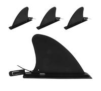 DECOMELODY Aletas Estabilizadoras para Tabla Paddle Surf Inflables 4 Piezas Quillas de 4,5 Pulgadas y Sistema de Acoplamiento Rápido para Kayak y Sup
