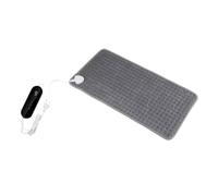 DECOMELODY Almohadilla Térmica Eléctrica Lavable Pequeña 60x30 Cm Control de Temperatura Ajustable para Espalda y Cintura, Cojín Calefactor Multifuncional para Aliviar Dolores Musculares,