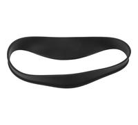 DECOMELODY Banda Moldeadora de Silicona Negra para Cortar y Desvanecer el Cabello, Guía de Corte Ajustable para Afeitar Escote, Herramienta Práctica para Uso Doméstico y Profesional