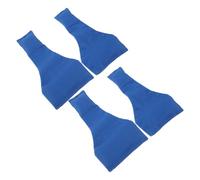 DECOMELODY Banderas de Penalti para Árbitro de Fútbol 4 Piezas Bolsas de Frijoles Azules Accesorios para Entrenamiento y Partidos Equipamiento Práctico para Árbitros y Fiestas Deportivas