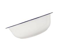 DECOMELODY Bañera de Esmalte para Pies Masaje Cubo para Remojo de Pies Portátil Palangana para Spa Casa Relajante y Calmante
