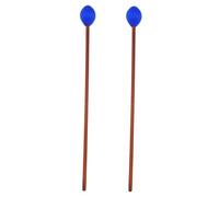 DECOMELODY Baquetas Para Marimba y Xilófono 2 Unidades Mango De Ratán y Cabeza De Lana, Ideales Para Ensayos y Presentaciones Musicales 16.92 Pulgadas
