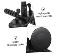 DECOMELODY Barra Ajustable para Abdominales con Ventosas Reforzadas Equipo Portátil para Ejercicios Casa Práctica para Fitness Abdominal y Entrenamiento de